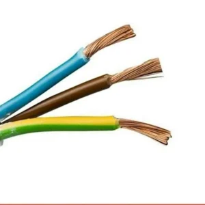 Super Gec Premium 1.5 mm 3 Core Multi Strand FR Copper Wire Black (10m Roll)
