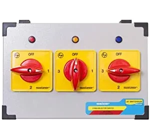 NISI 63 Amp 3 Pole Three Phase with Indicator and box